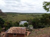 Vista do pantanal Marimbus no trajeto para a cachoeira do Roncador. Foto: Violeta de Souza Martins, 2021.