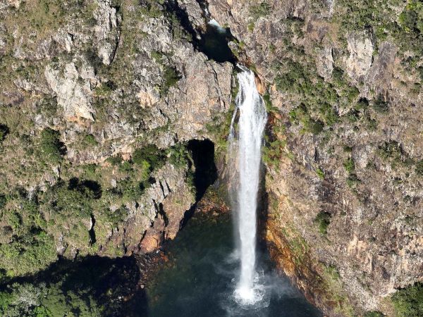 Cachoeira do Fundo no Parque Nacional da Serra da Canastra (Foto: Geo 360 BR)