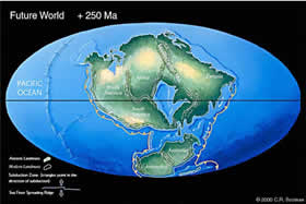 Terra daqui a 250 milhes de anos.