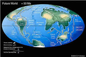Terra daqui a 50 milhess de anos.